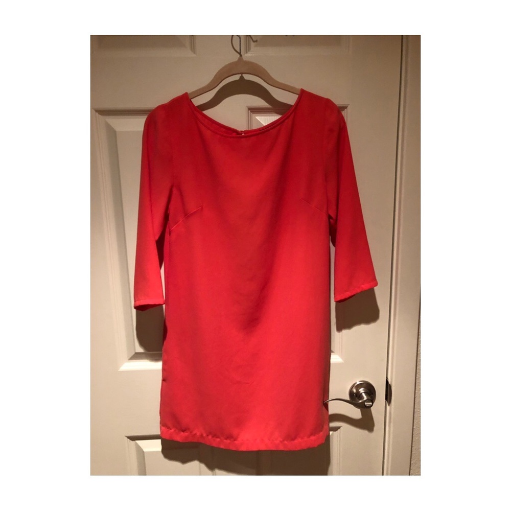 Classic/Simple Coral Dress with Pockets✨